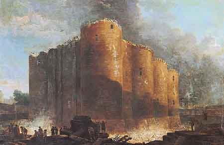 Hubert Robert La Bastille dans les premiers jours de sa demolition Germany oil painting art